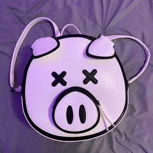 Shane Dawson x Jeffree Star White and Black Pig Backpack